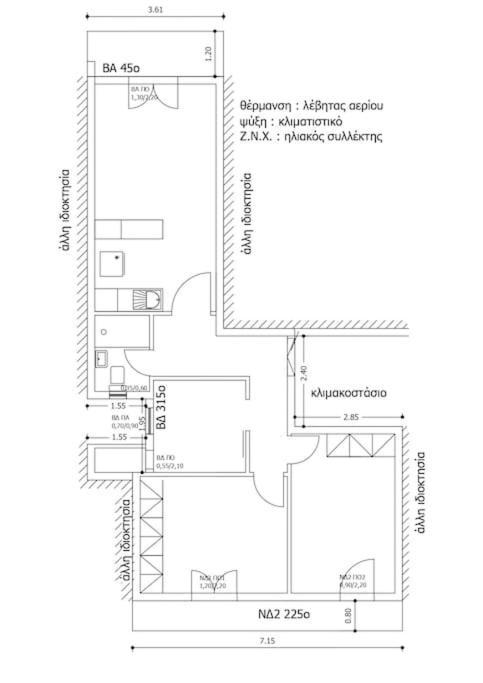 Apartamento Casa Di Tre Tesalónica Exterior foto